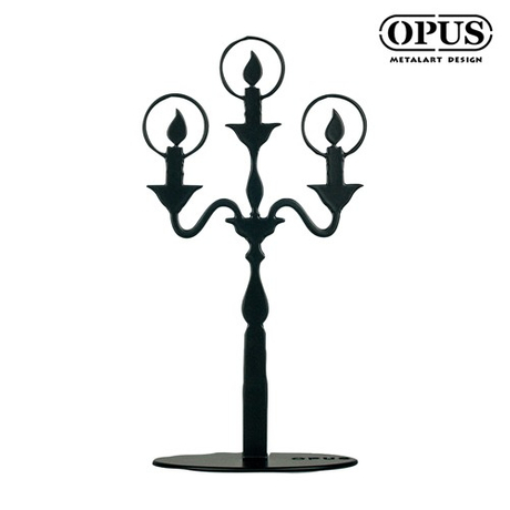 OPUS 歐式鐵藝 希望之光飾品架 (經典黑) 金屬首飾座 戒指項鍊架 桌面收納 造型擺飾 PI-li06B