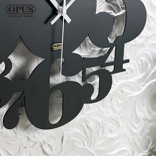 OPUS東齊金工 歐式鐵藝時鐘 數字遊戲 藝術掛鐘 壁掛鐘 太陽牌靜音機芯 CL-ar06