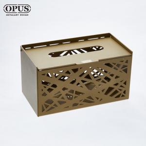 金屬工藝 方巢面紙盒 抽取式面紙套 收納盒 金屬面紙盒 TI-br06 OPUS 東齊金工