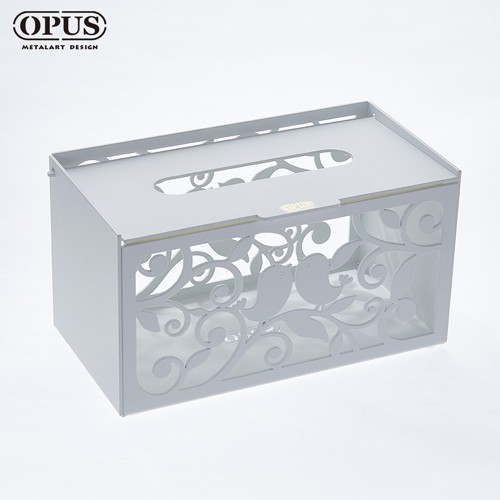 金屬工藝 香榭鳥築面紙盒 抽取式面紙套 收納盒 TI-bd04 OPUS 東齊金工
